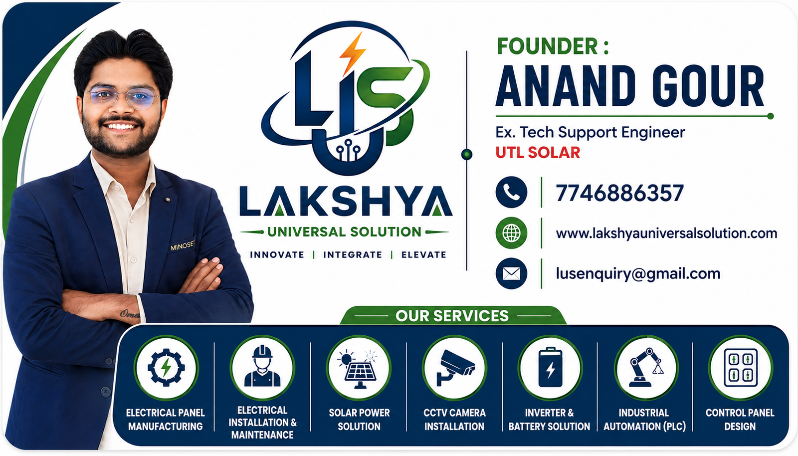 Anand Gour, Founder and Tech Support Engineer